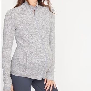 Maternity zip up jacket size M